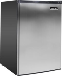 Magic Chef MCUF3S2 3.0 cu. ft. Upright Freezer in Stainless Steel