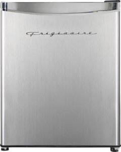 Frigidaire EFRF114-6COM Upright Freezer 1.1 cu ft Stainless Platinum Design Series, Silver