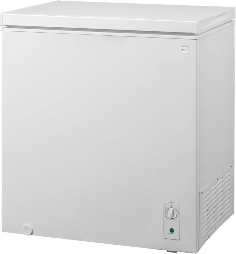 Kenmore Deep Freezer Review: 7.0 Cubic Feet Convertible Chest Freezer with Hanging Basket