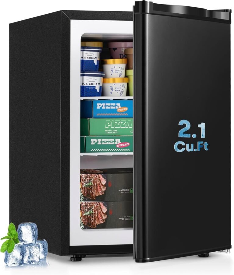 Compact Upright Freezer Review: 2.1 Cu.ft Energy-Efficient Storage for Small Spaces