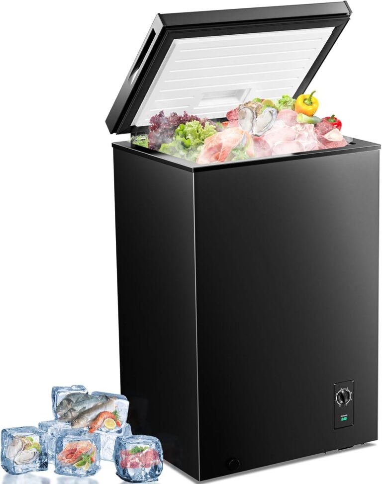 Antarctic Star 3.5 Cu.ft Chest Freezer Review: 6.8℉ to -4℉ with Adjustable Temperature Control