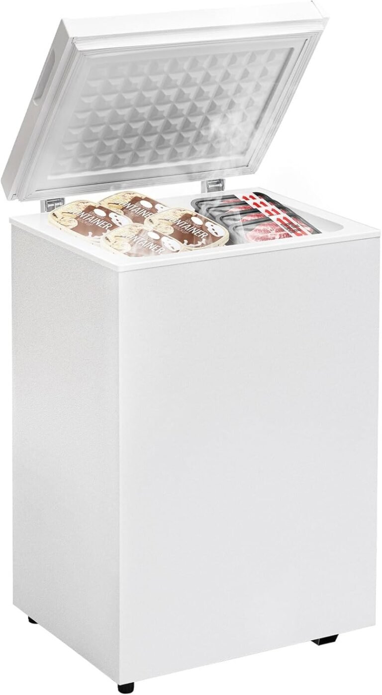 Erivess 3.5 Cu.Ft Chest Freezer Review: Compact, Energy-Efficient, and Quiet Freezer for Small Spaces