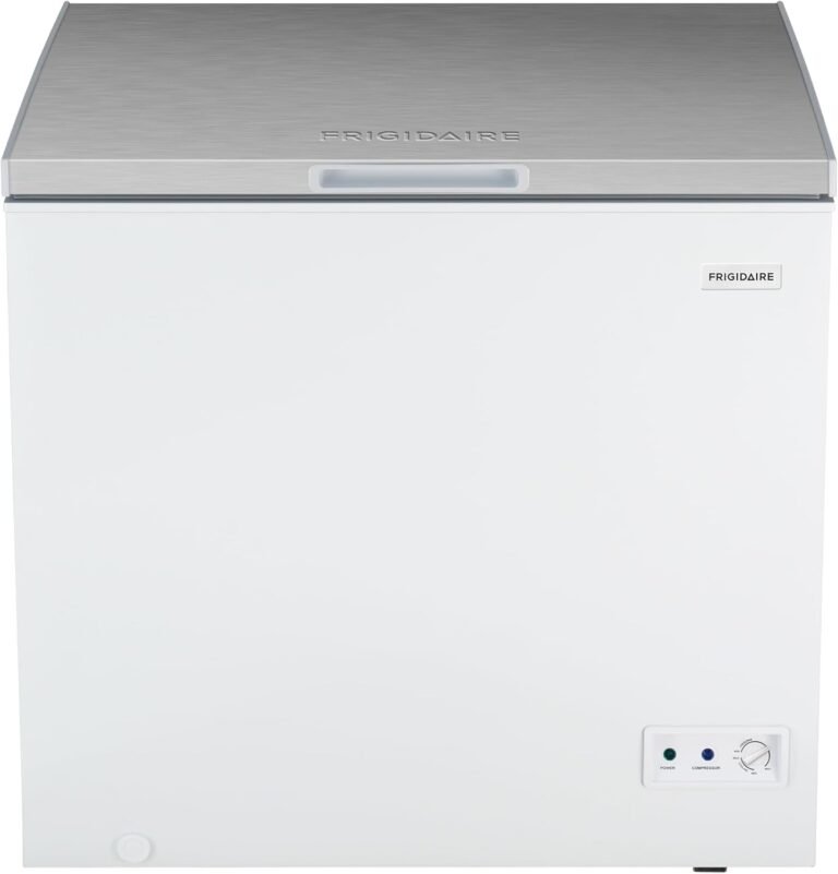 Frigidaire Chest Freezer Review: 7 Cu. Ft. Storage for Home & Garage Use
