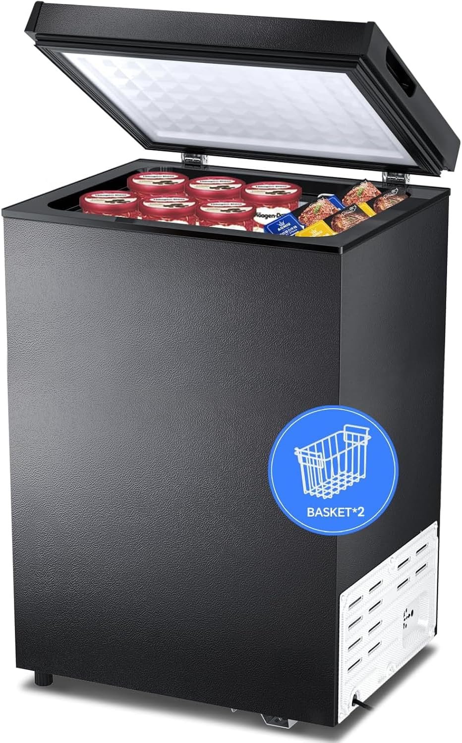 Kismile 3.2 Cubic Feet Chest Freezer D58 Review: Compact Storage for Home and Office Use