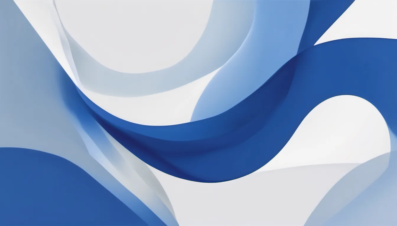 Abstract open frame illustration in royal blue and powder blue on white — decorative header for Contact Freezer Focus