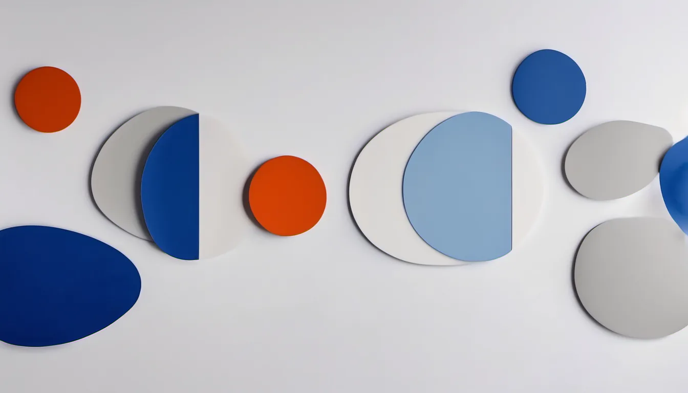 Abstract soft pebble row illustration in royal blue and powder blue on white — decorative header for Freezer Electrical Requirements: Circuits, Outlets, and Extension Cords
