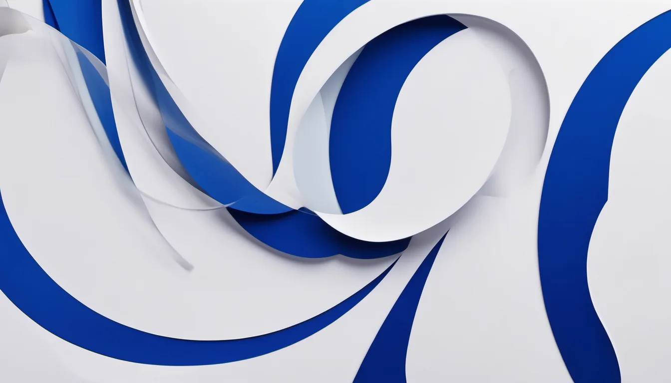 Abstract concentric quarter illustration in royal blue and powder blue on white — decorative header for Freezer Bins and Baskets: A Practical Selection Guide