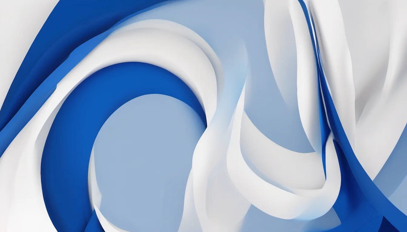 Abstract distribution curve illustration in royal blue and powder blue on white — decorative header for How Our Freezer Reviews Are Written